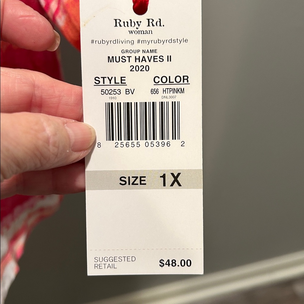 Ruby Rd. Multicolor Striped Tunic - Picture 4 of 6